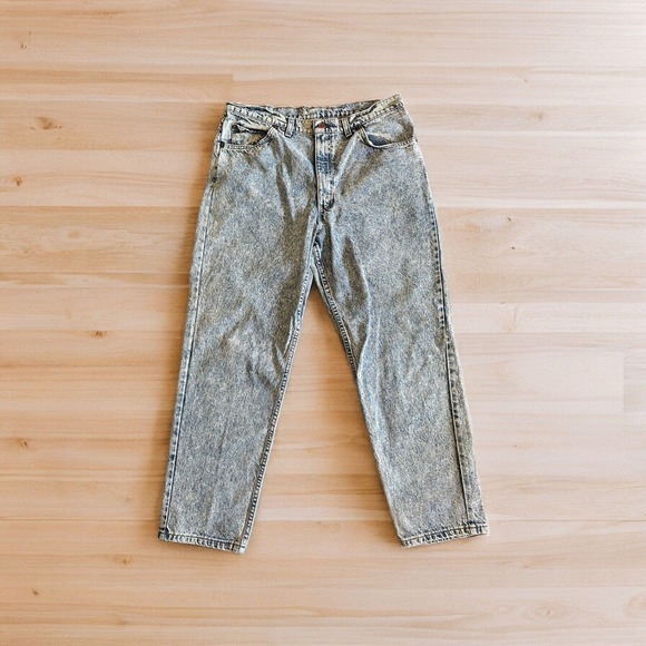 Vintage Brittania Denim Jeans Acid Wash size 38 Made Is USA - Picture 1 of 9